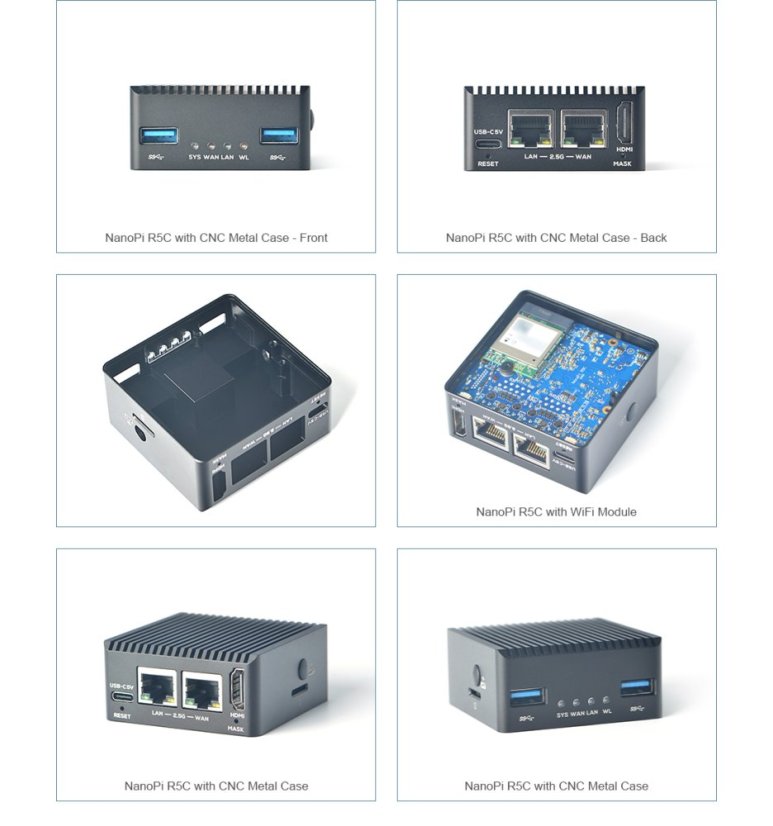 NanoPi R5C LPDDR4X Router