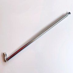 40MHz-6GHz, SMA-M, 21.8 cm teleskopická anténa