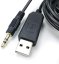 Prolific PL2303TA USB do RS232 EX LINK PORT Kabel s jackem