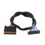 Adaptér kabelu 30pin 2CH 8-Bit FPC na DuPont LVDS