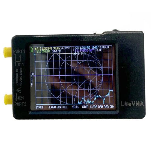 LiteVNA 6GHz Přenosný Vektorový Síťový Analyzátor
