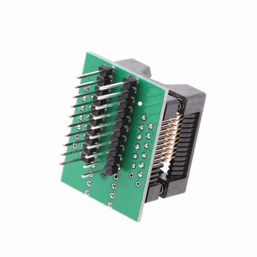 Adaptér pro SMD 28 pin SOP28 na DIP28 OTS-28-1.27-04