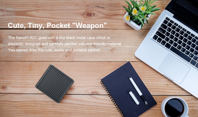 NanoPi R2C Plus - Powerful Development Kit with 8GB Storage