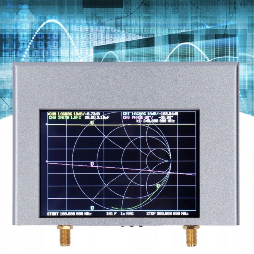 NanoRFE originální NanoVNA V2 Plus4 – 4GHz přenosný vektorový síťový analyzátor