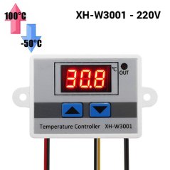 Digitálny termostat XH-W3001 -50 až 110°C