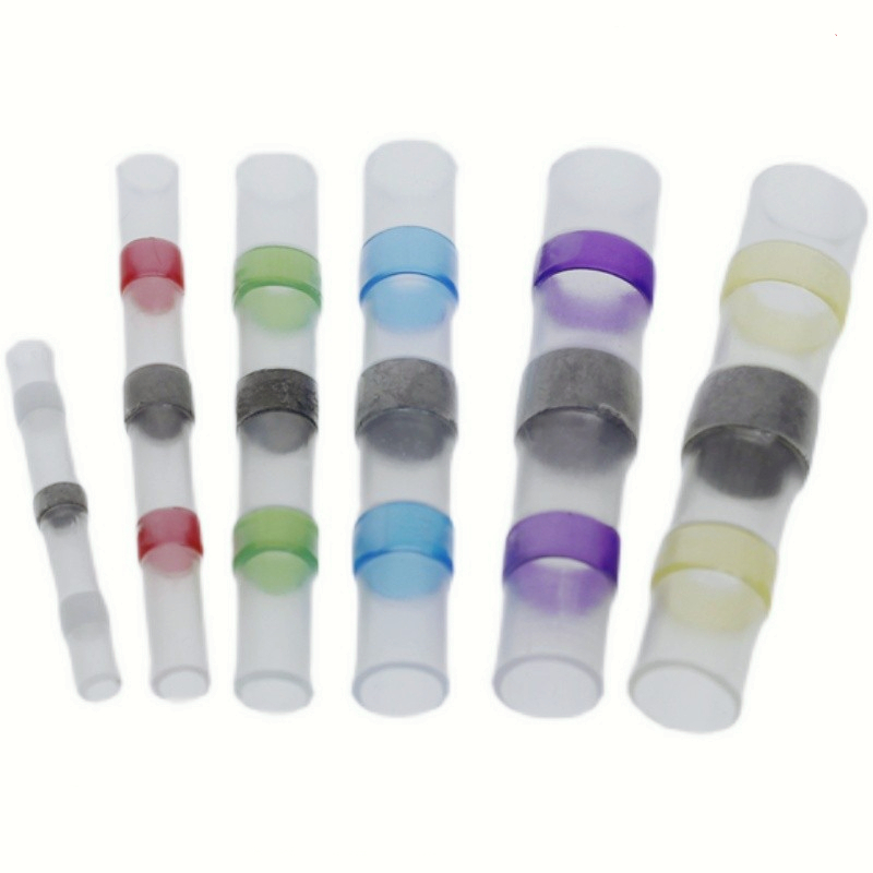Waterproof Solder Connectors with Heat Shrink Tubing – Set of 58/100/110 Pieces
