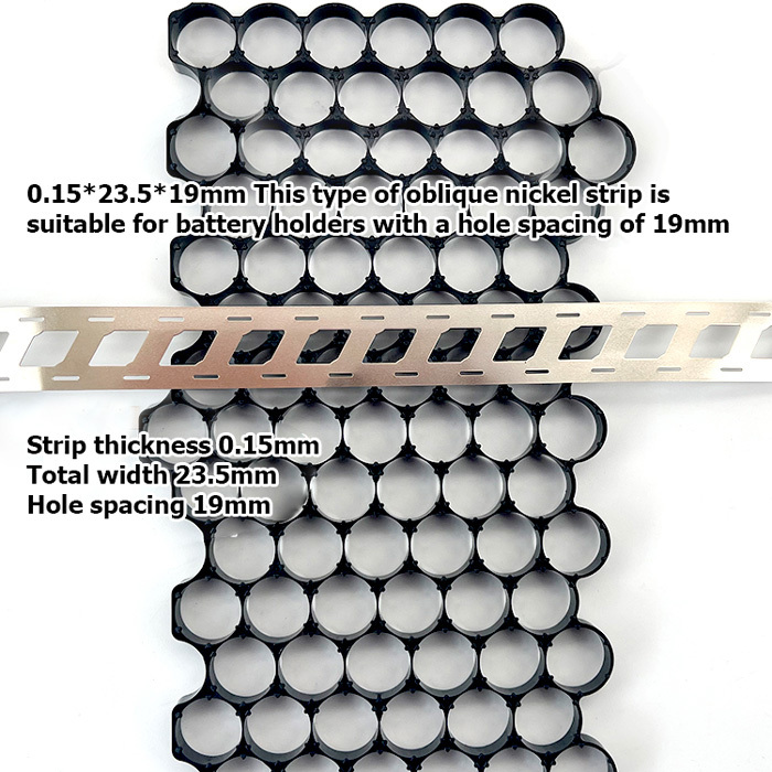 Poniklovaná ocelová páska pro 2x18650, 10 m - vhodná pro bodové svařování - Poniklovaná ocelová páska - Model: 0.12x27x20.2 paralelní, držák