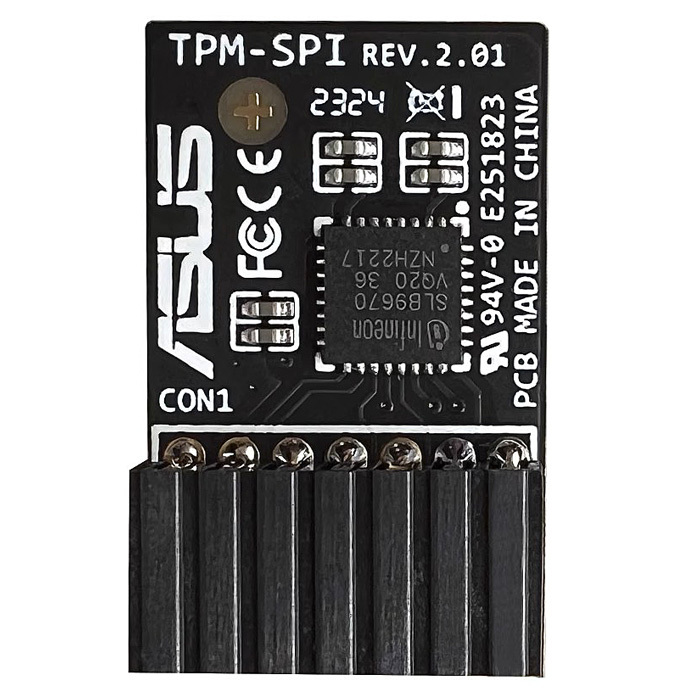 ASUS TPM 2.0 Modul – Zabezpečení pro vaše zařízení