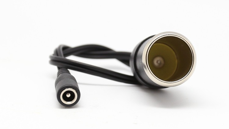 Redukce 12V zapalovače na jack 5.5 x 2.1mm