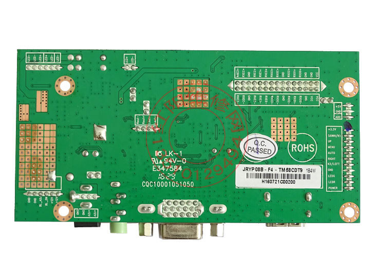 JRY-W58CDT9-AV7 Ovládací deska pro TFT LCD displeje