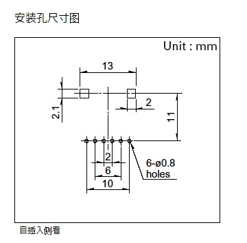 ALPS RK12L123000E 2x6-pin B50K potenciometr