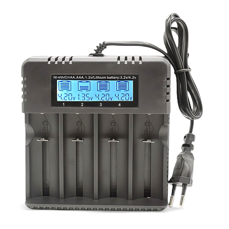 Nabíječka Lithiových Baterií, LCD, 220V