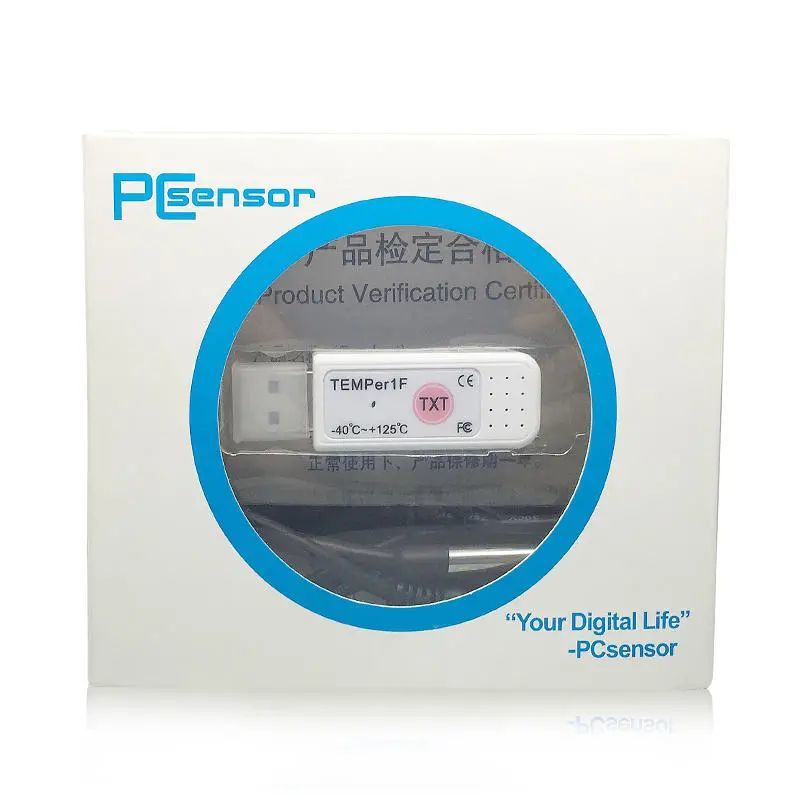 PCsensor TEMPer1F USB teploměr s čidlem pro PC