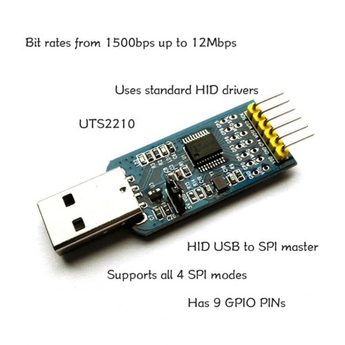 USB na SPI Master Converte UTS2210