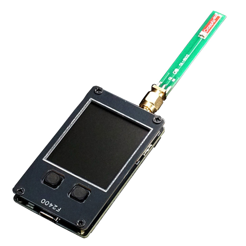 F2400 RF Detektor Signálov 10MHz–2.4GHz