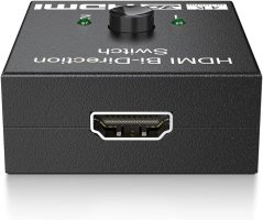 HDMI přepínač 2x1, 4K/UHD