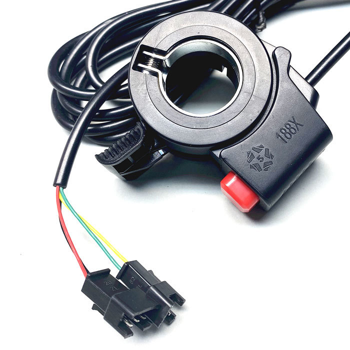 Palcová plynová rukojeť pro PWM regulaci