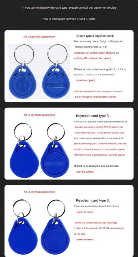 CP125K-01 Copier for 125kHz RFID Chips
