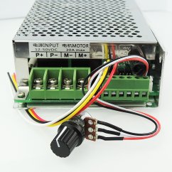 Regulátor otáček pro stejnosměrné motory - PWM DC 12V-30V 30A