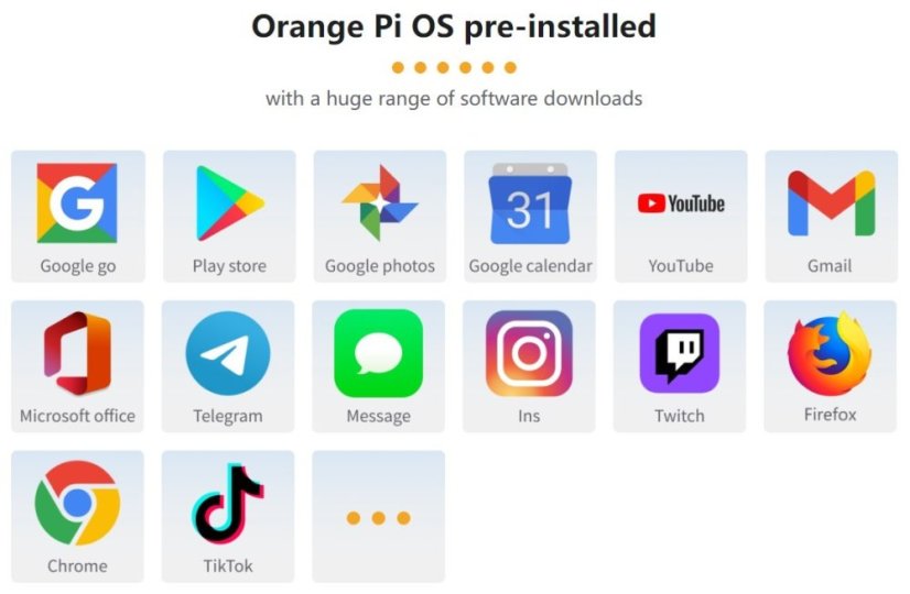 Orange Pi 800 Mini Počítač s Klávesnicí