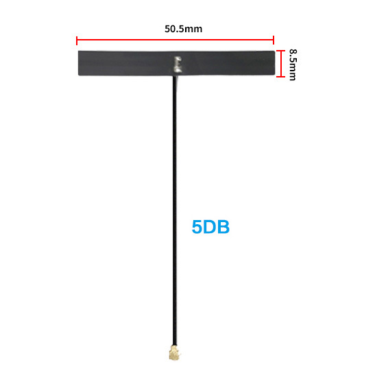 Internal WLAN Antenna 2.4/5 GHz, FPC, 50x8 mm