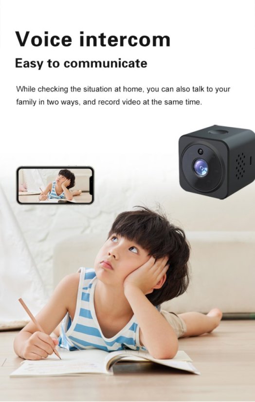 AS02 Two-way intercom square wifi camera