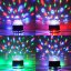 RGB LED Křišťálová koule ES-01 - Otočné Disco Světlo