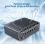Nano N3061, 6 LAN, bez ventilátorů, průmyslový barebone počítač