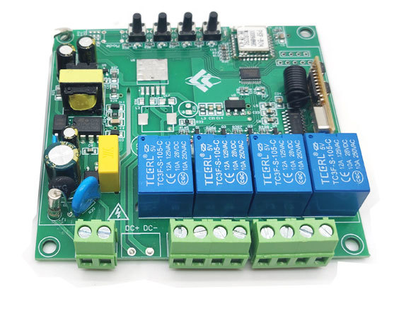 4-kanálový bezdrátový přepínač Smart Home WiFi LC-EWL-4R-HS - Model: LC-EWL-4R-HS-A2 (220V)