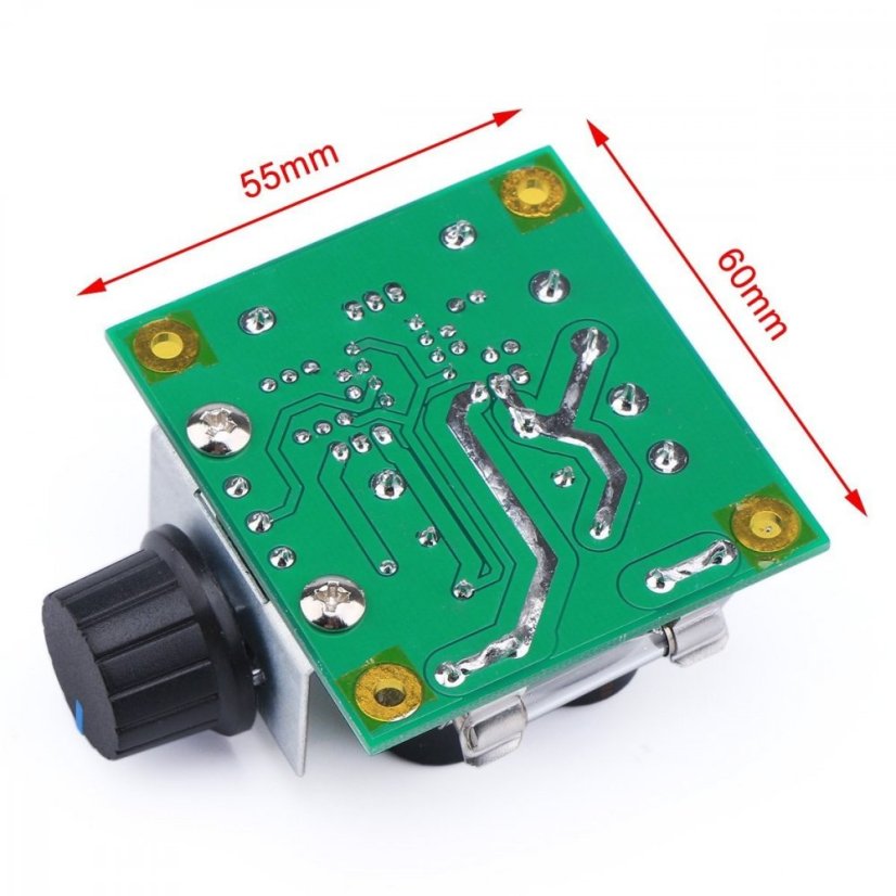 PWM Regulátor otáček 12V-40V 10A pro DC motory