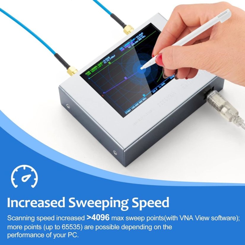 NanoRFE VNA6000 6GHz Portable Vector Network Analyzer