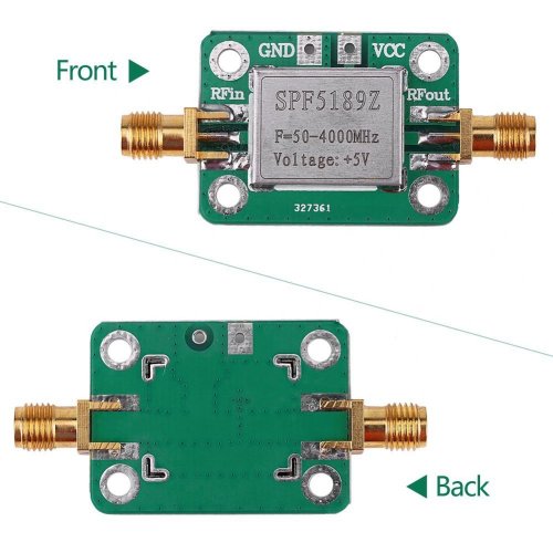 SPF5189 Zesilovač signálu RF 50-4000MHz LNA Deska HF VHF/UHF Ham Radio