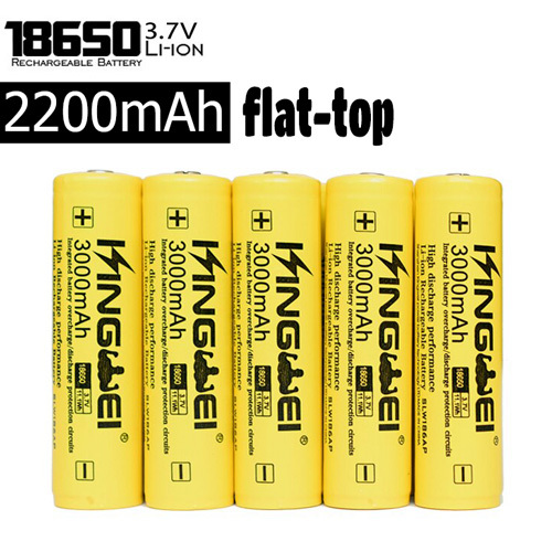 UltraFire 2200mAh 3.7V 18650 NCR Li-ion Battery with Flat-Top