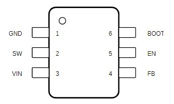 TPS54302DDCR SOT-23 Regulátor spínacího napětí 4.5-V až 28-V, 3-A Výstup