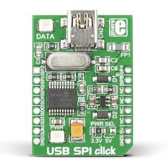 MIKROE-1204 USB SPI CLICK MCP2210 - Prevodník USB na SPI Master