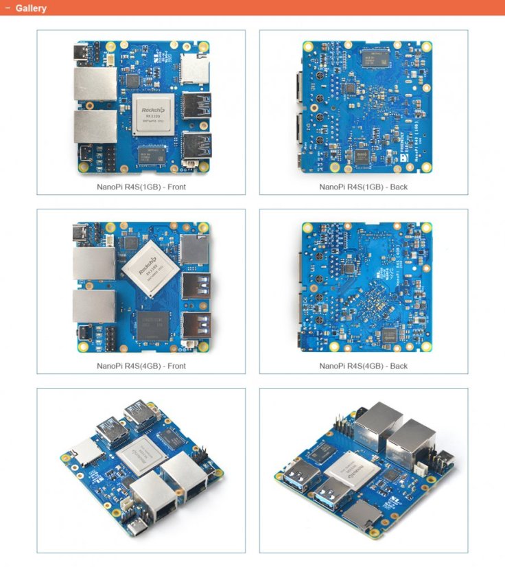 NanoPi R4S 4GB Mini-router