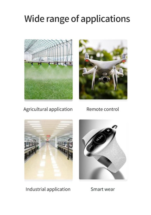 E32 LoRa DIP bezdrátový UART modul - UART modul - Pracovní frekvence: 433MHz, UART modul - Max výkon: 33dB