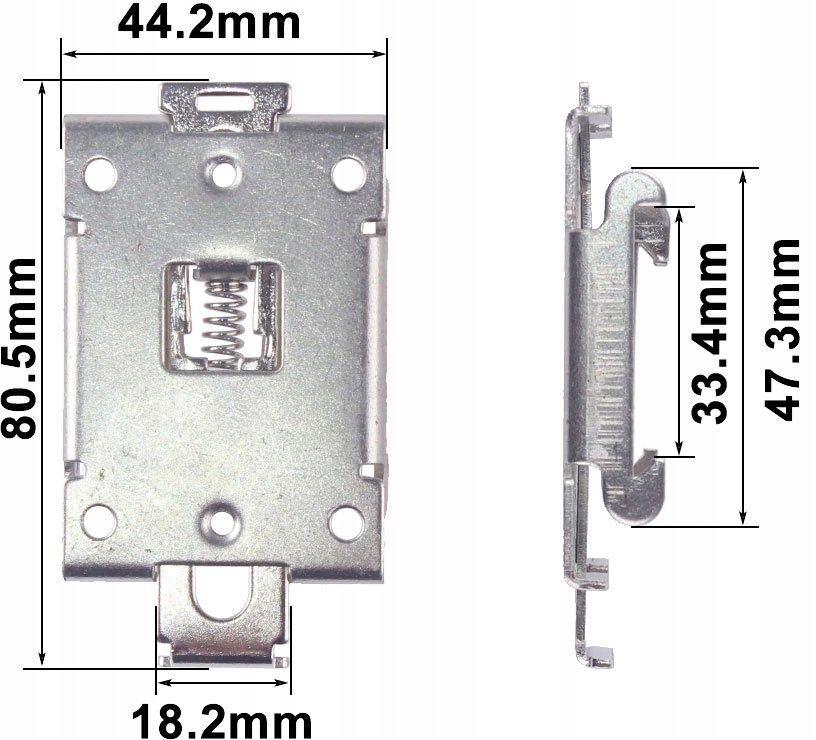 SSR Relay Holder for DIN Rail