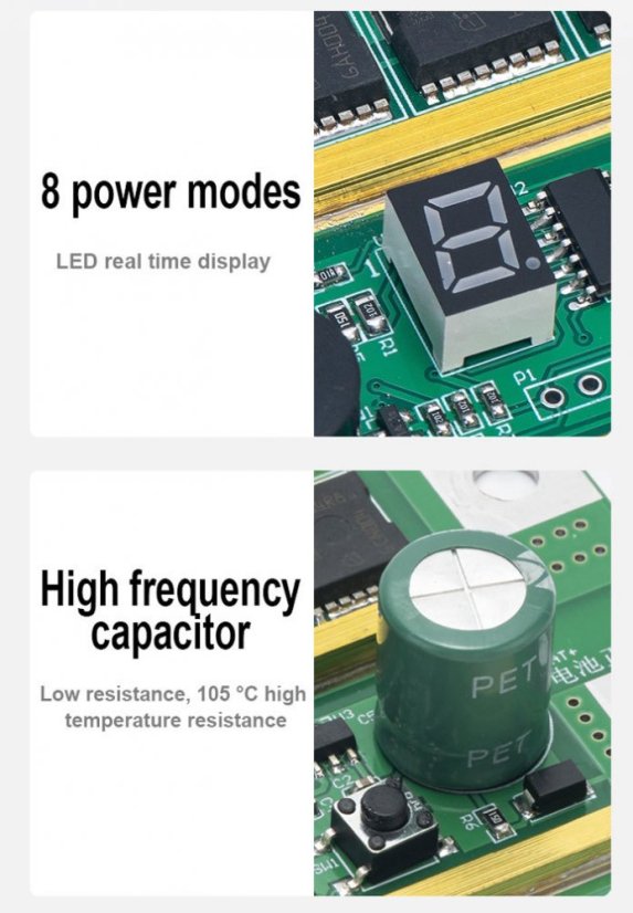 Kontrolní deska M6-8 pro bodové svařování s 8 úrovněmi výkonu