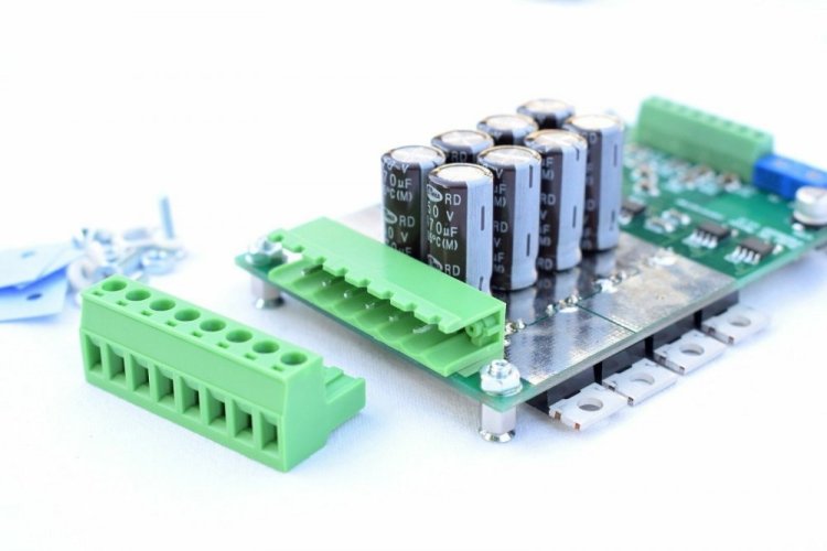 FRD5020 10V-50V 2x20A PWM Dvoukanálový Regulátor Stejnosměrných Motorů