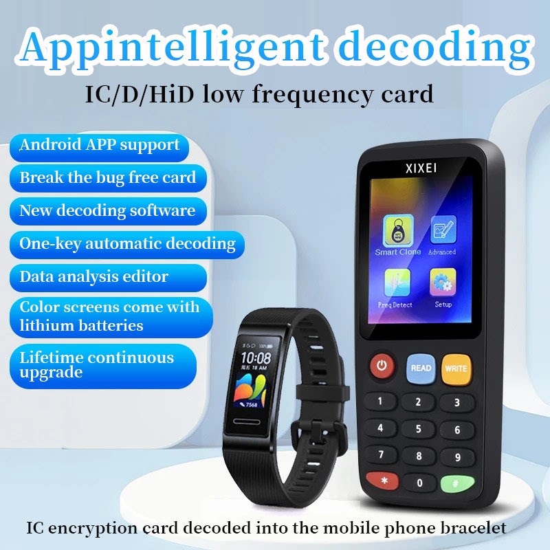 X7 Multifrequency RFID Card Reader & Duplicator