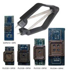 Set redukcí PLCC44 PLCC32 PLCC28 PLCC20 SOP8/SOP16 (6 ks)