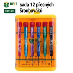 Sada 6 presných skrutkovačov BST-9900S