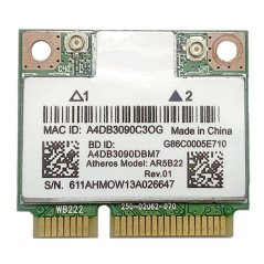Qualcomm AR5B22 miniPCIe WiFi Card with Bluetooth 4.0