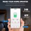63A 1P+N WIFI Smart Switch a Elektroměr KWh