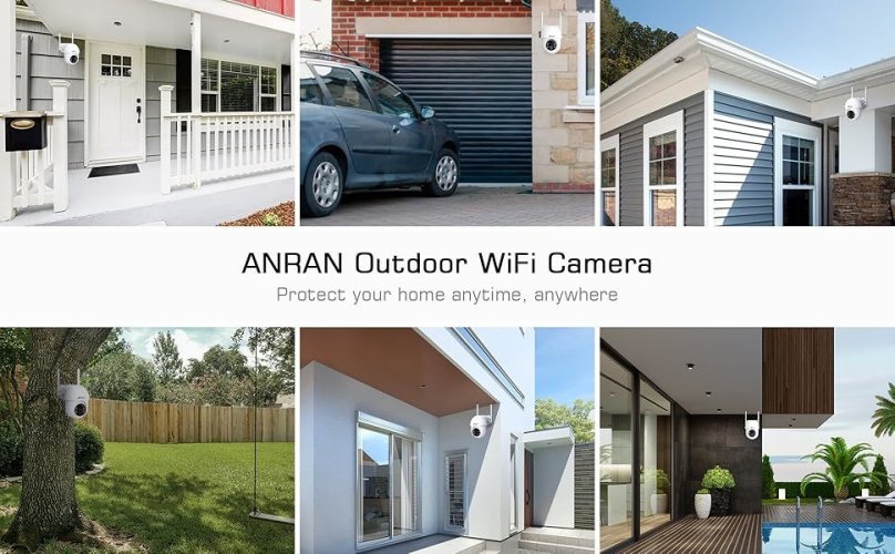 Q3 Max 5MP Wi-Fi Otočná Kamera s Dobíjecí Baterií a Solárním Panelem 3W