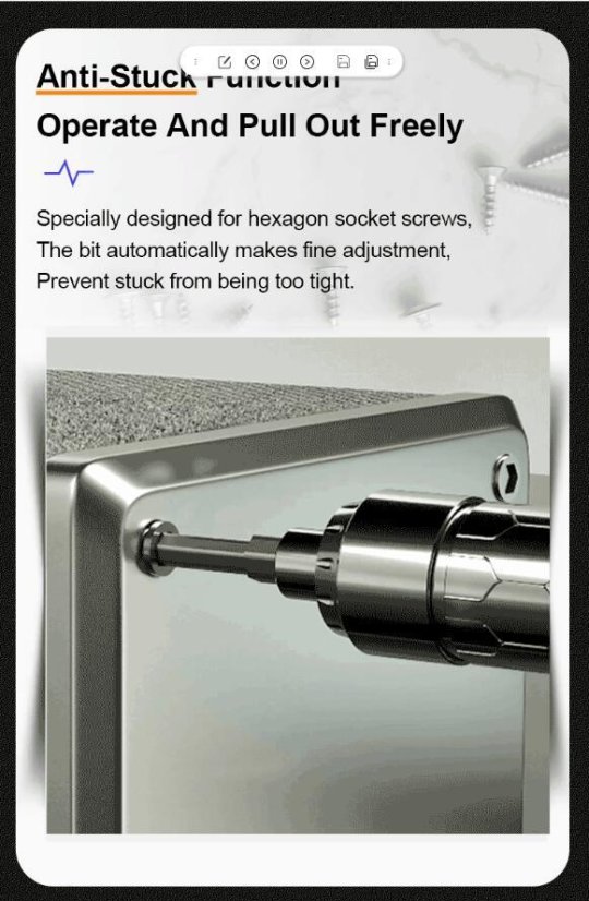 Inteligentní elektrický šroubovák MINIWARE ES15s s řízením pohybu