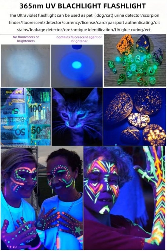 SV63 UV 60W Výkonná ultrafialová svítilna