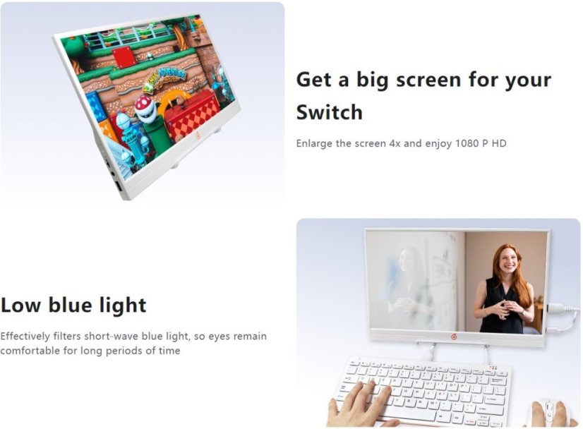 14palcový přenosný displej pro Orange Pi 800