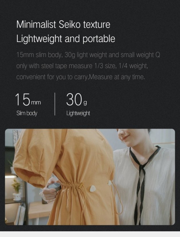 Mini Q Smart měřič vzdálenosti